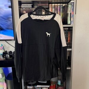 Victoria's Secret PINK Black Crewneck